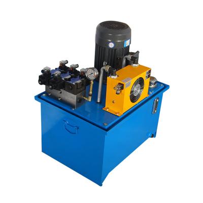 China Iron And Steel China Supplier Wholesale Air Cooled Hydraulic Oil Pump Station for sale