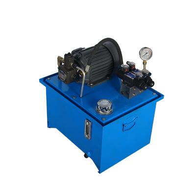 China Iron And Steel Hydraulic Manufacturer Supply Oil Control 12V 2Kv Power Pack Pressure Gauge Station for sale