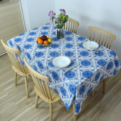 China Quilted Table Cloth Tassel Table Cloths Waterproof Wrinkle Anti-FadingTable Cover Free Decoration For Kitchen Dining Rectangle for sale