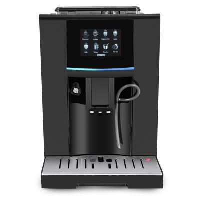 China Commercial New Arrival Factory Professional Full Automatic Cappuccino Cappuccino Coffee Machine Hot Selling Maker With Touch Screen for sale