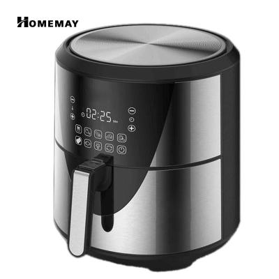 China Digital Touch AF075A 8L 1500W Digital Air Fryer Digital Deep Fryer Oilless Air Frye for sale