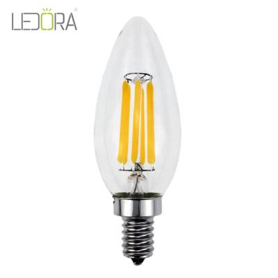 China Chandelier Light 2700K Edison Led Filament Decorative Lighting LED Bulb Lights C35 Led Bulb for sale