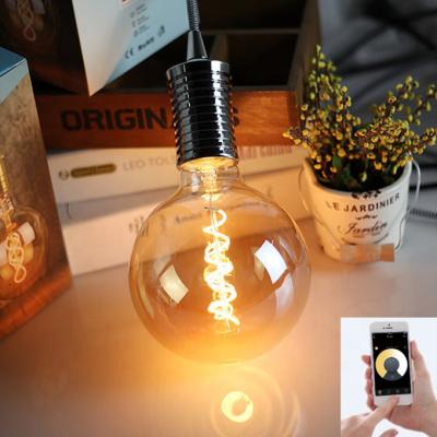 China New Item LED Edison Light Bulb Wifi Smart Home Alexa Controlled Bulb by Tuya Alexa and Google App for sale