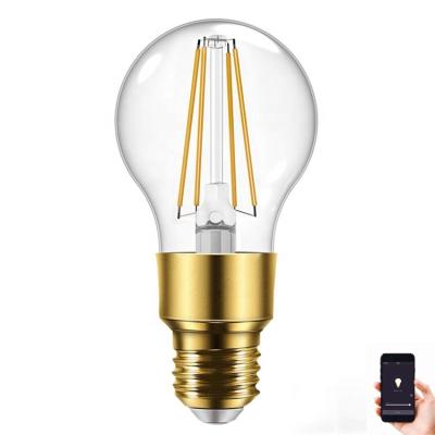 China E14 e26 e27 home wifi led alexa smart wifi bulb smart light bulb controlled by tuya app alexa and google for sale