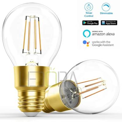 China Home Wifi Led Alexa Smart Wifi Light Bulb Smart Bulb Controlled By Tuya Alexa And Google App for sale