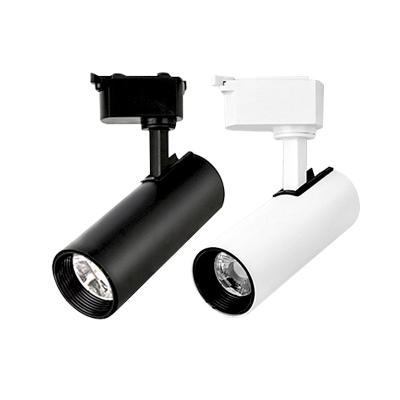 China 360 Degree Adjustable Modern COB Led Track Lights Spot Lighting Focus Lamp 15W 20W 25W 35W 40W Tracking Spotlights Adjustable Beam Angle Shop for sale