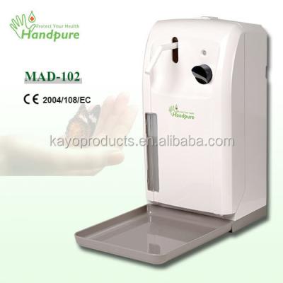 China Double Soap Dispenser Taiwan CE Certified Touchless Automatic Hand Sanitizer Dispenser MAD-102 for sale