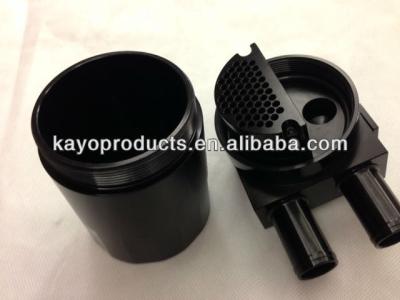 China Plastic Oil Catch Tank / 135i Box 335 Double Air / Oil Separator Bulkhead for sale