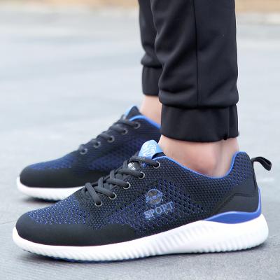 China Soul Movement Wear Your Fan Fashion Zapatillas New Fashion Knit Fabric Running Sneakers Men Sport Shoes for sale