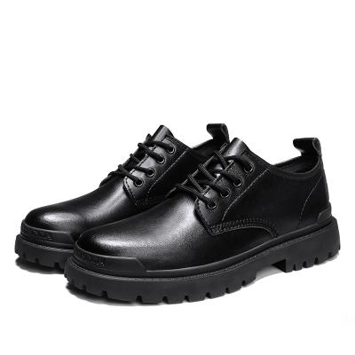 China New Men's Insulative Cowhide Walking Shoes Men's Genuine Leather Shoes Boots Running Light Genuine Breathable Stylish Leather Shoes for sale