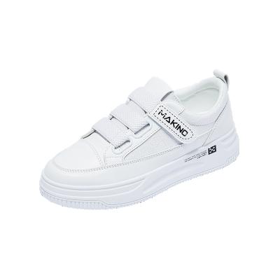 China CUSHIONING New Platform Shoes White Women's Stick Shoe Platform Magic Board Shoes for sale