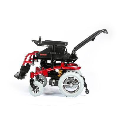 China High Quality Steel Footrest Cheap Detachable Power Lightweight Elder Electric Wheelchair for sale