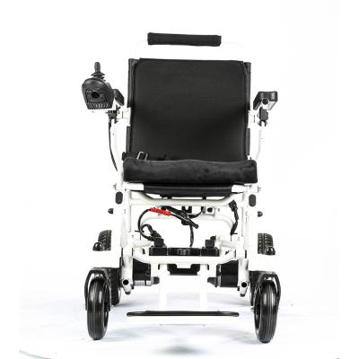 China Wholesale Aluminum Alloy Electromagnetic Brake Lithium Foldable Fastest Powered Electric Wheelchair for sale