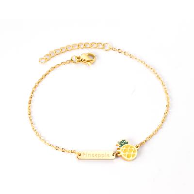 China Environmental Friendly Adjustable Personalized Women Charm Cute Little Girl Chain For Bracelets Gold Plating 2021 Wholesale for sale