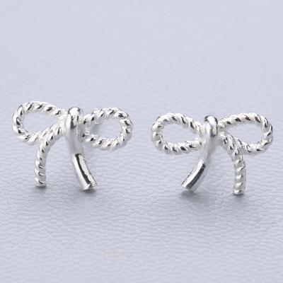 China Wholesale Low Price Environmental Friendly Personality Student Hypoallergenic Simple 925 Sterling Silver Animal Plant Earrings for sale