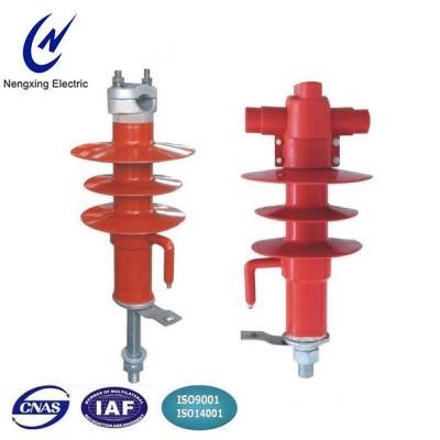 China Best Quality Polymer Pin Insulator With External Gap 11KV Lightning Proof Lightning Arrester / High Voltage Patent Piece for sale