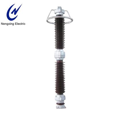 중국 china jacket arrester 90-312KV ceramic arrester/substation/electrical equipment suppliers 판매용