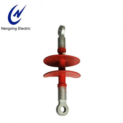 China Available High Voltage Sample Polymer Electrical Compound Lines Tension Insulator for sale