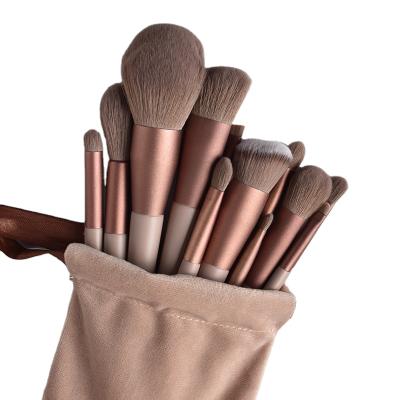 China 2021 Professional Skin-Friendly Luxury Mini Makeup Brushes High Quality Unique Christmas Makeup Brush Set for sale