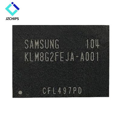 China New Supply JZCHIPS KLM8G2FEJA-A001 Original Storage Board Electronic Components KLM8G2FEJA-A001 for sale