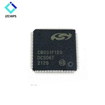 China New Original JZCHIPS C8051F120-GQR C8051F120 Electronic Components Integrated Circuits 100MHz for sale