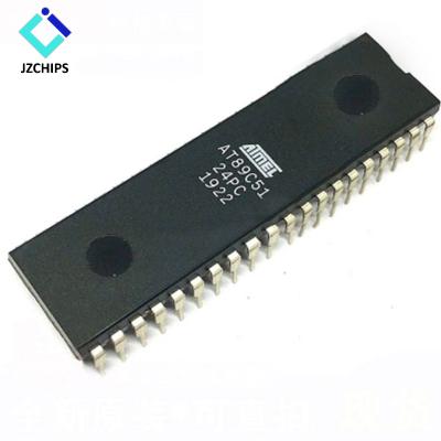 China JZCHIPS AT89C51-24PC Microcontroller Electronic Components Integrated Circuits DIP40 MCU AT89C51 24MHz for sale