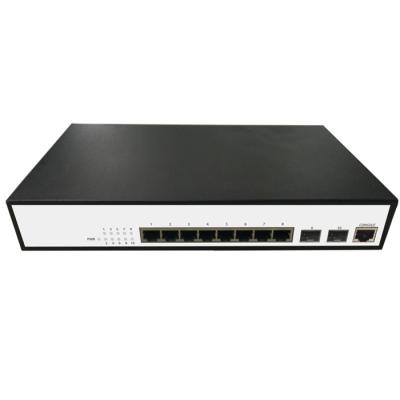 China PDnet Server Full Port 8+2 Full Gigabit Managed Ethernet Switch 1G Uplink Enterprise Network IP Camera CCTV Surveillance for sale