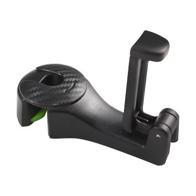 China Universal 360 Rotation Angle Car Back Headrest Adjustable Seat Hook Tablet PC Mobile Phone Holder For Car for sale