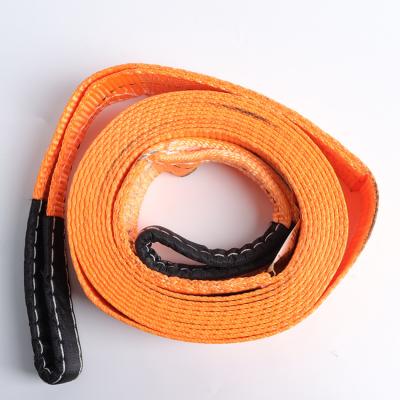 China Automobile Emergency 5 Meters 5000kg Tow Snatch Straps Heavy Duty 15,400 Pound Capacity Emergency Tow Rope for sale