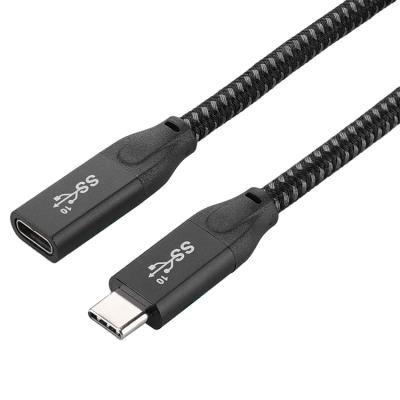 China OEM&ODM&Stock USB 3.1 Type C Male To Female Extension Cable 60CM/0.6M Style for sale