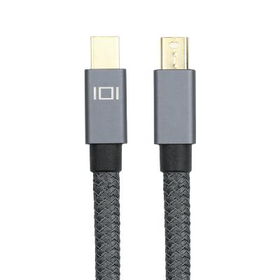 China High Quality Mini Dp Male To Male Cable ODM&Stock 4k@60hz Mini Displayport To Mini Displayport COMPUTER Cord for sale