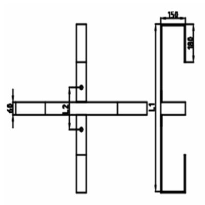 China High Quality Power Cable Fitting Adjustable Cable Clamp Cable Storage Bracket for sale