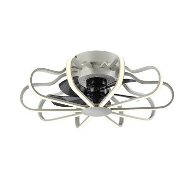 China Nordic Post Modern Contemporary Luxury Indoor LED Ceiling Fan Light for sale