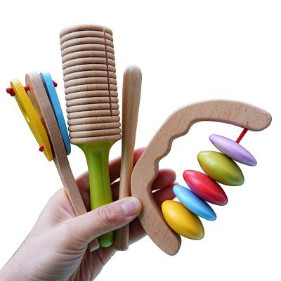 China Non-Electric Wooden Educational Wooden Musical Toy Children Early Education Melody Musical Instrument Toy for sale