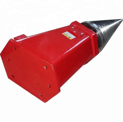 China Truss log splitter / cone screw log splitter / cone log splitter for excavator for sale