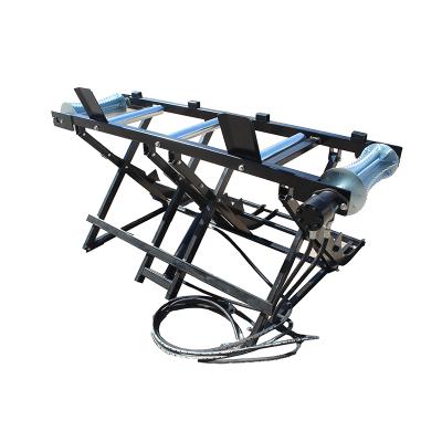 China Truss log splitter with hydraulic log lifter and log table for sale