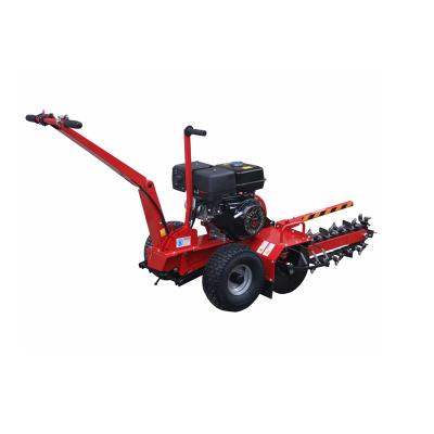 China Small Farms Easy Operation 10hp Trencher With Good Price Mini / Garden Trencher for sale