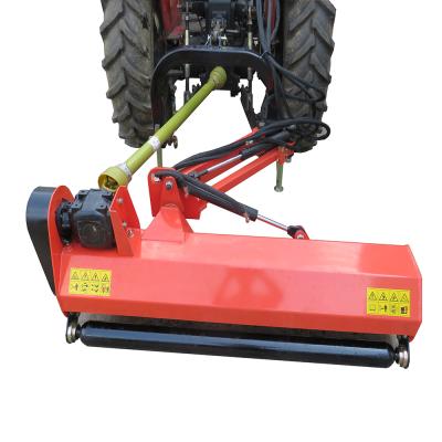 China Cut off grass strip flail mower for garden tractor implements with PTO axle / new garden flail mower for tractor for sale