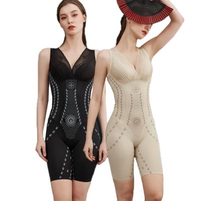 China Breathable Lover Beauty Slimming Body Shaper Waist Train Model Black Slimming Body Shaper Custom Size for sale