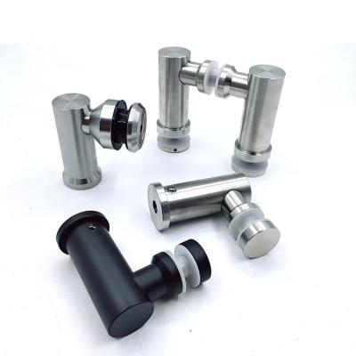 China Good quality stainless steel and glass railing fittings modern glass railing fittings glass door connector for sale