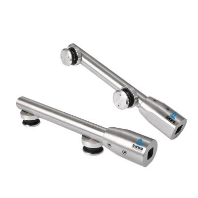 China Modern Top OEM & ODM 304 Stainless Steel Pivot Poles 316 Accessories Glass Door Swing Stair Glass Fittings Bathroom Fittings for sale