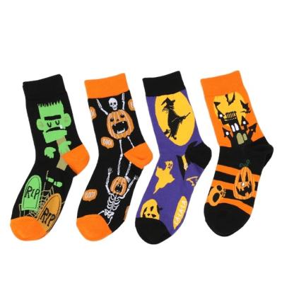 China Christmas WUYANG FACTORY  warm  thick Christmas Socks Floor Home custom logo Halloween  Socks for sale