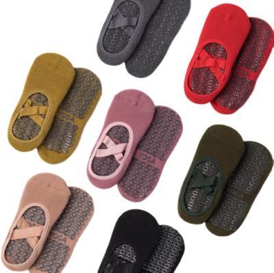 China Women's Yoga Sock WUYANG FACTORY OEM custom high quality women yoga sports breathable anti slip socks for sale