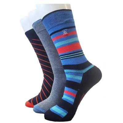 China Bamboo Fiber WUYANG fashion socks 80% bamboo custom logo men socks crew high quality Casual socks for sale