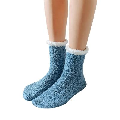 China Nylon WUYANG factory winter women socks custom logo design socks OEM import socks from china custom for sale