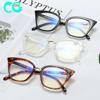 China Hot Selling Thin Anti-blue Light Women's Anti-blue Light Women's Portable Elder Reading Glasses Nail Craft Older Reading Glasses for sale