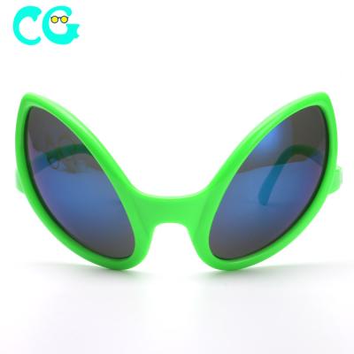 China 2021 Fashion Sunglasses New Alien Funny Glasses Personality Alternative Shape Sunglasses Funny Props Spoof Toys Party Supplies for sale