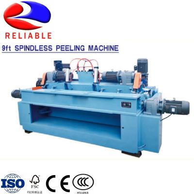 China veneer making machine 8ft 9ft plywood core veneer spindless peeling machine veneer veneer peeling machine spindless making machine for sale