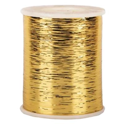 China Popular Knitting Gold Silvery M Type Metallic Yarn Knitting Lurex Yarn Factory Wholesale Metallic Rainbow Pearl Directly Transparent for sale