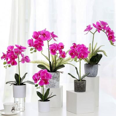 China China Wedding Suppliers Cheap Wedding Arrangement Bouquet Artificial Flowers Orchid Flower for sale